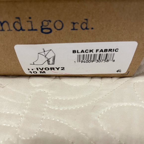 Indigo Rd black faux suede booties, new in box. - Picture 6 of 6